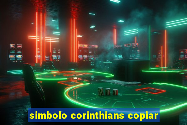 simbolo corinthians copiar